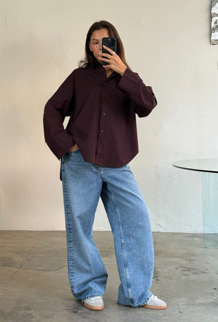 Fie Shirt - Bordeaux