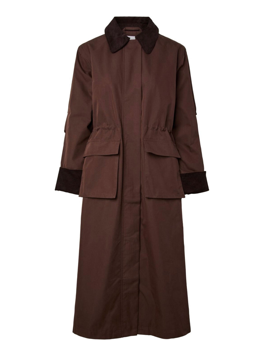 Yasanca Ls Parka Coat S. Noos - Coffee Bean