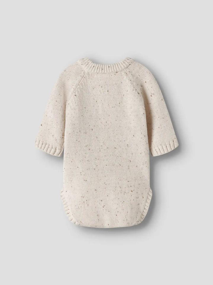Nbngalto Ria Ls Knit Body Lil - Turtledove Teddy