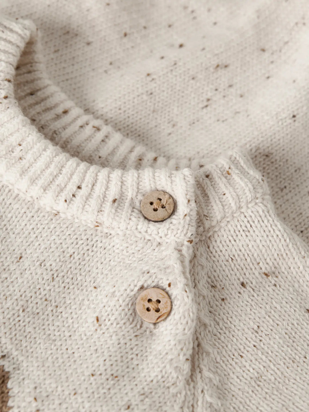 Nbngalto Ria Ls Knit Body Lil - Turtledove Teddy