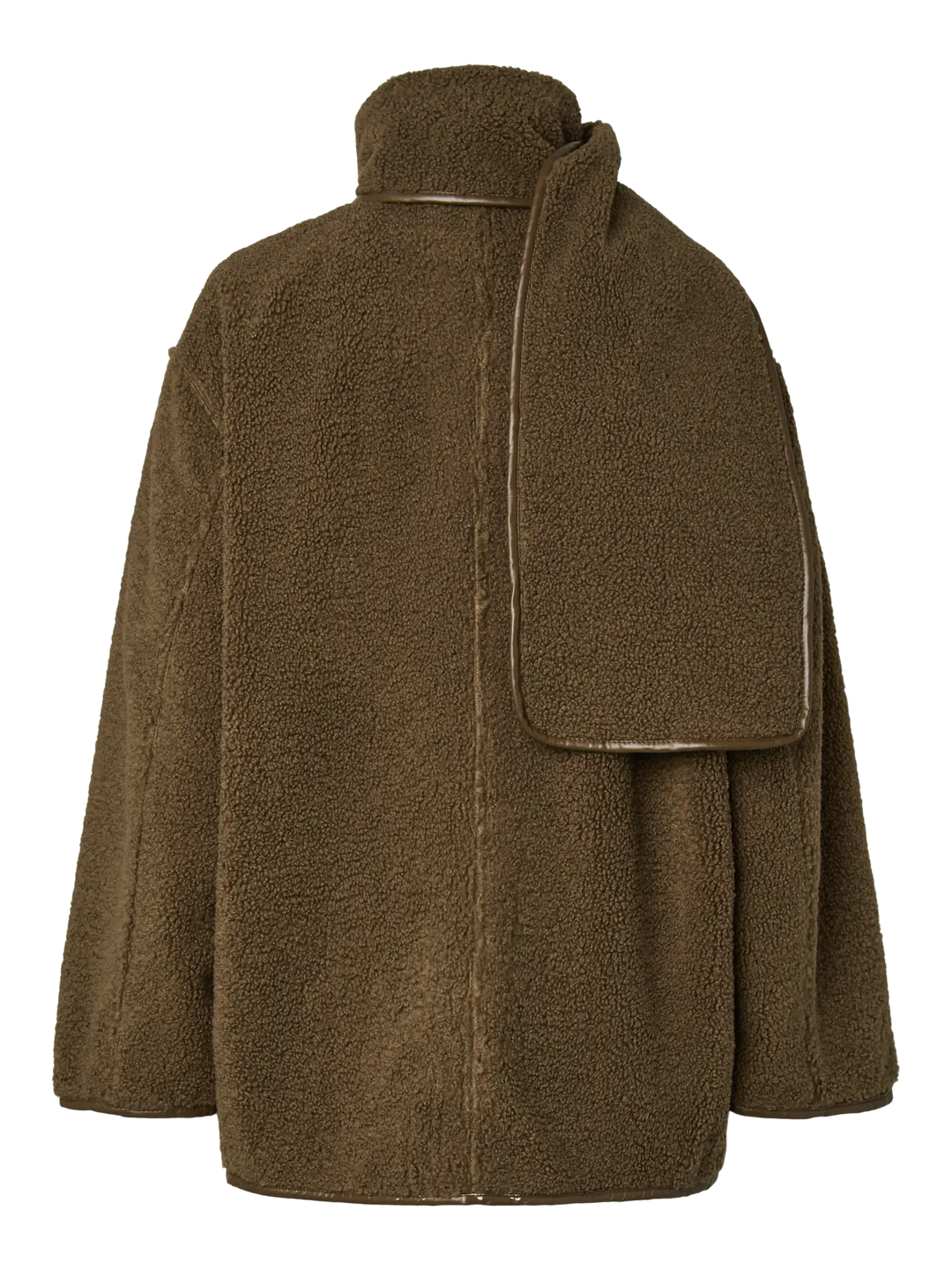 Yasosana Ls Reversible Scarf Jacket - Otter