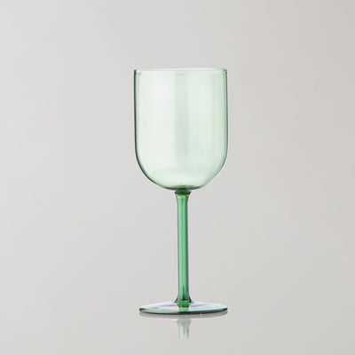 Grønne vinglass - sett med 2