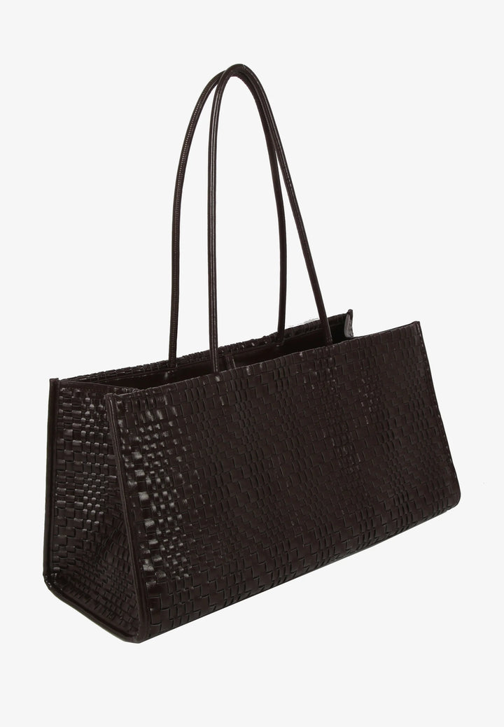 Hannah Raw Structure Braided -  Umber Brown
