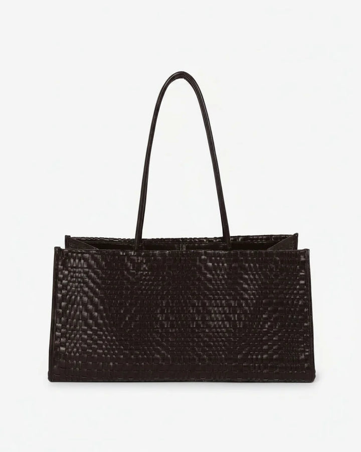 Hannah Raw Structure Braided -  Umber Brown