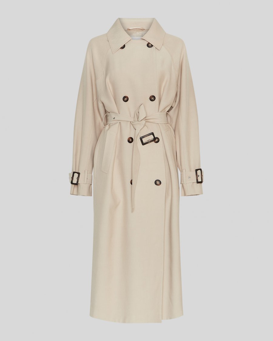MSCHAntonella Trench Coat - Safari