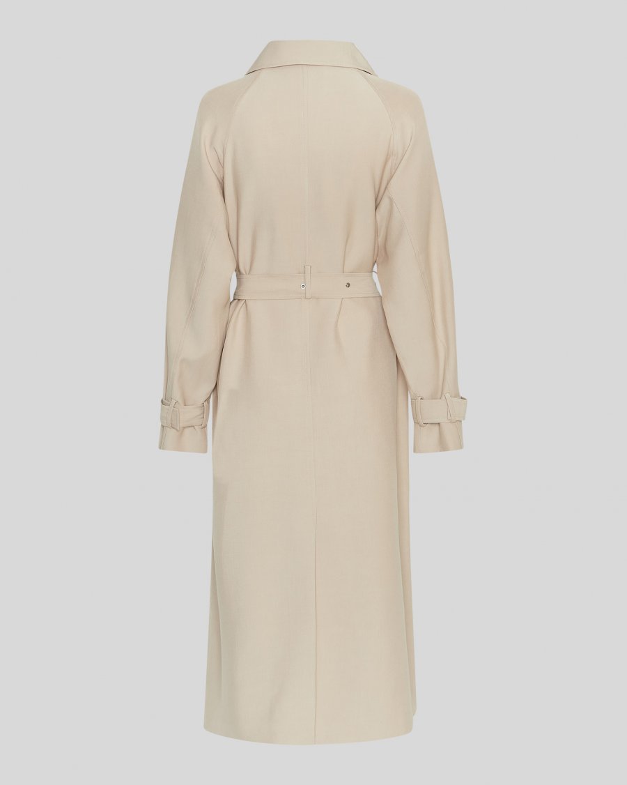 MSCHAntonella Trench Coat - Safari