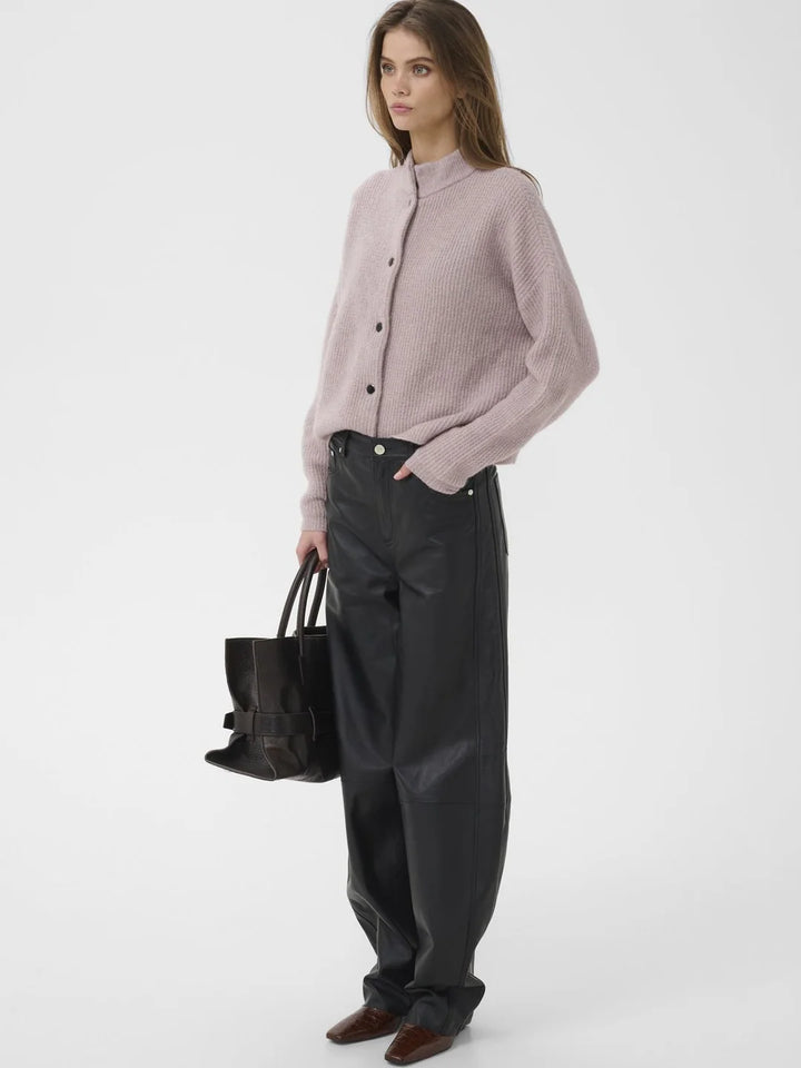 AlphaGZ short cardigan - Quail Melange