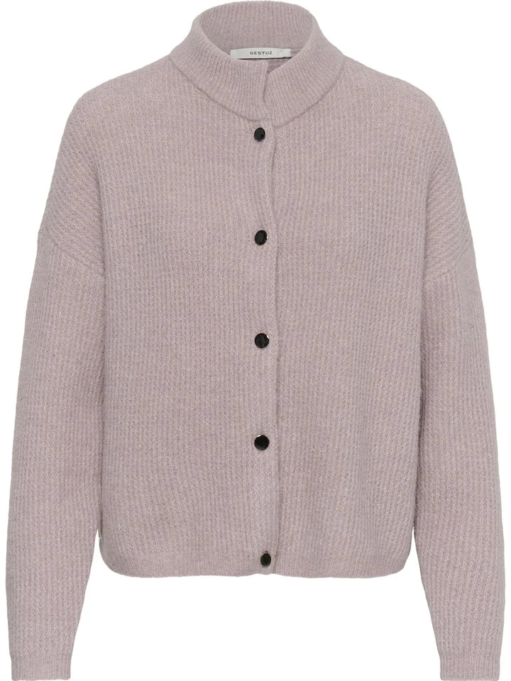 AlphaGZ short cardigan - Quail Melange