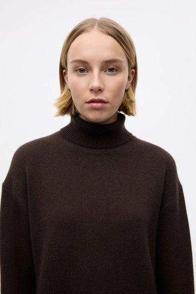 Enelise Ls Knit 7230 - Chocolate Torte