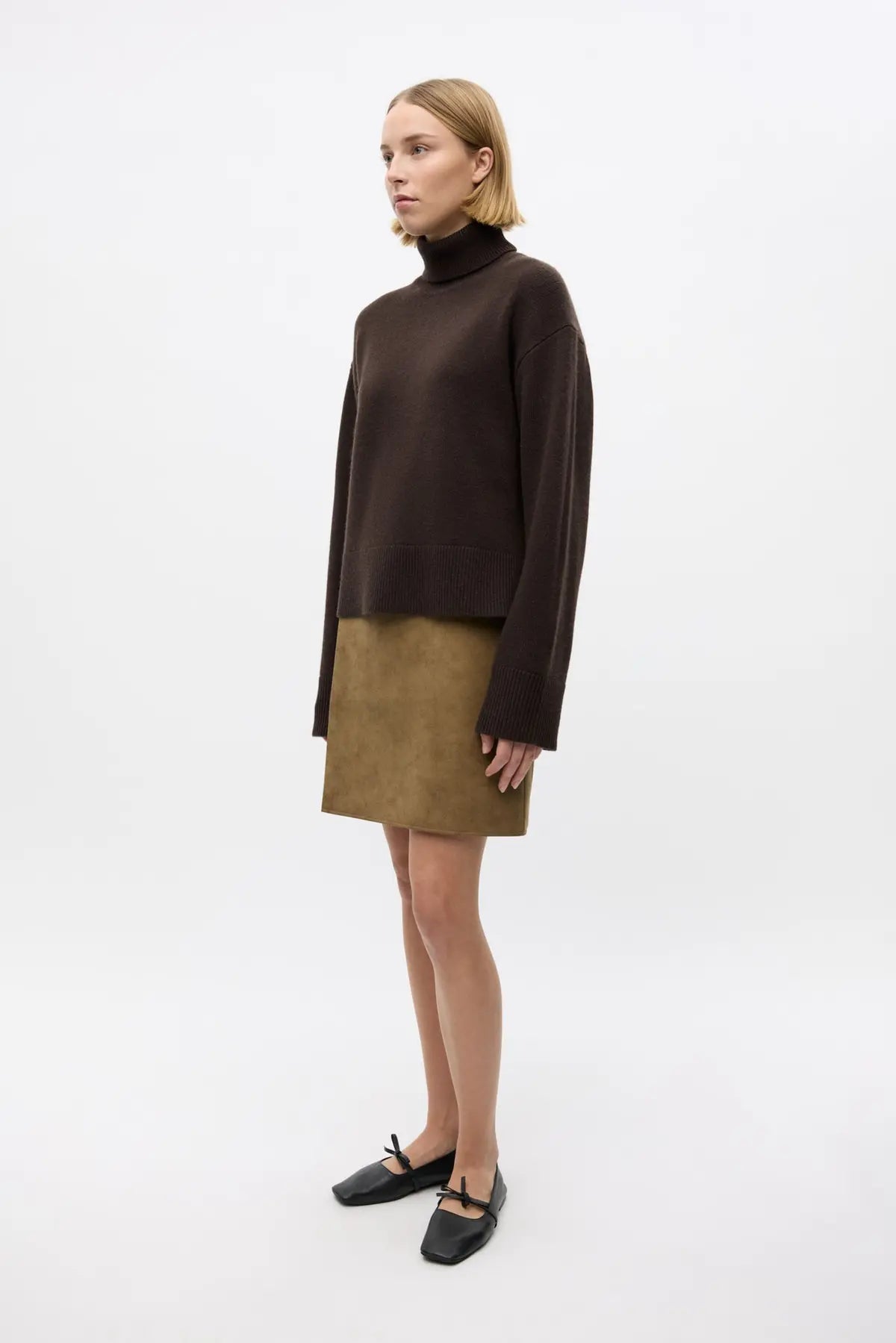 Enelise Ls Knit 7230 - Chocolate Torte