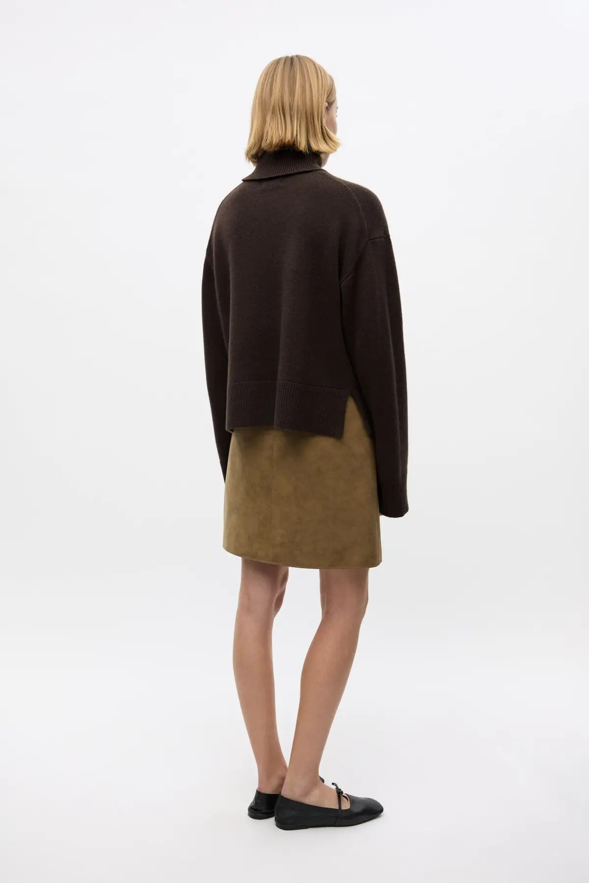 Enelise Ls Knit 7230 - Chocolate Torte
