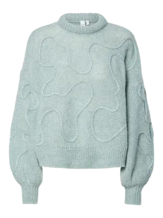 YASBrida Ls Wool Blend Knit Pullover
