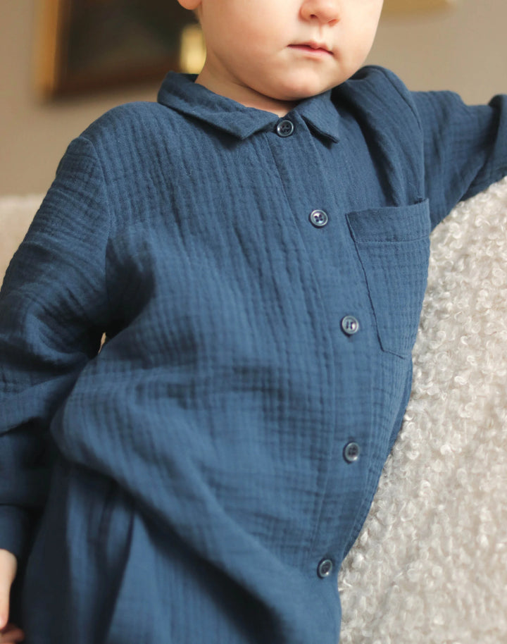 Elmo Ls Shirt - Insignia Blue