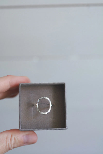 Kvist ring - Sølv
