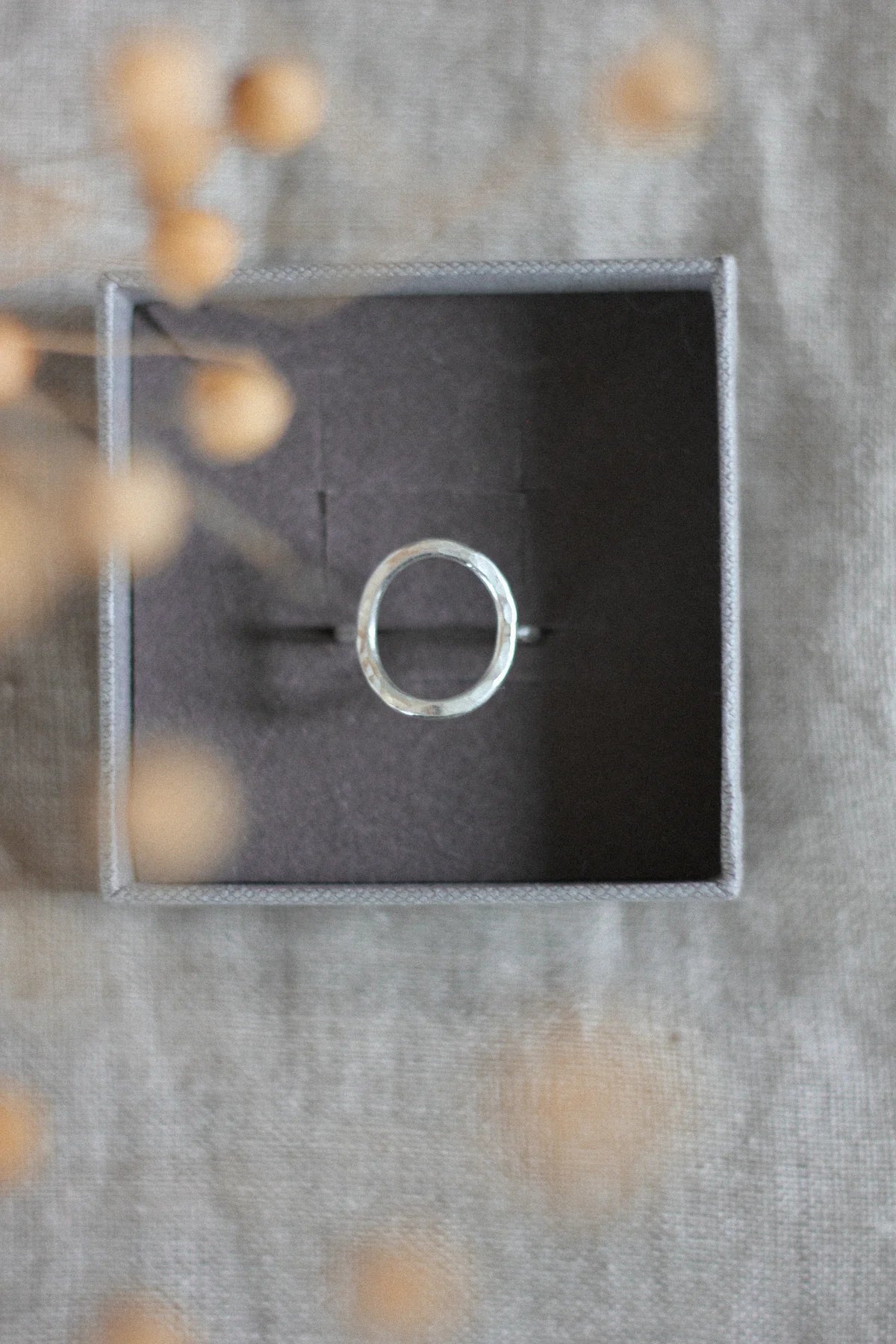 Kvist ring - Sølv