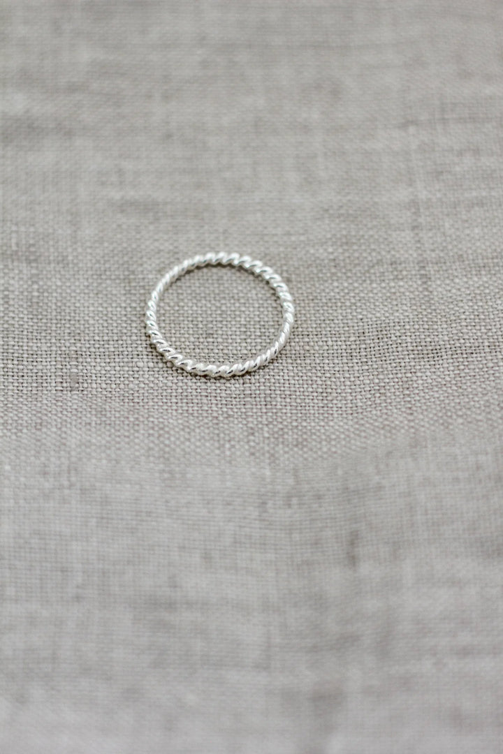 Spire ring tynn - Sølv