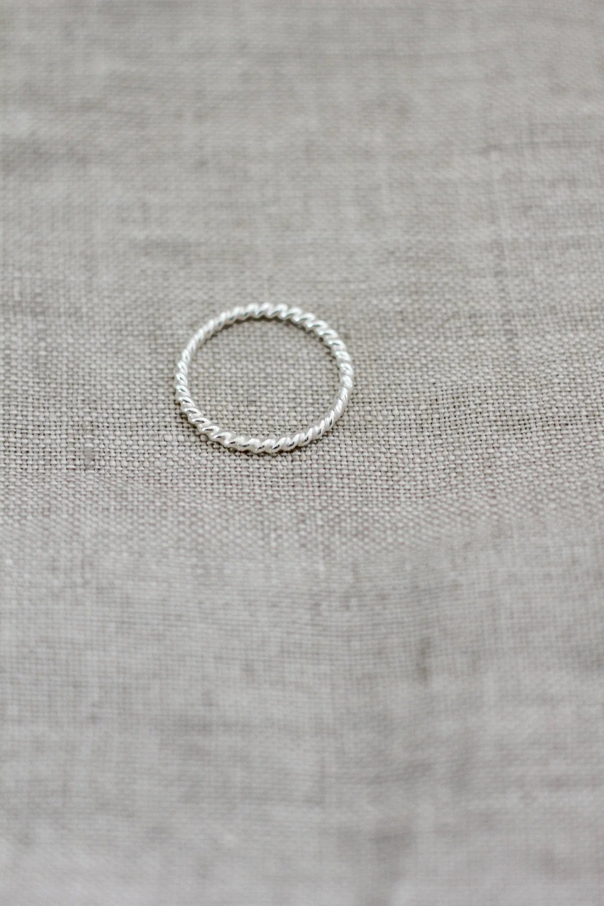 Spire ring tynn - Sølv