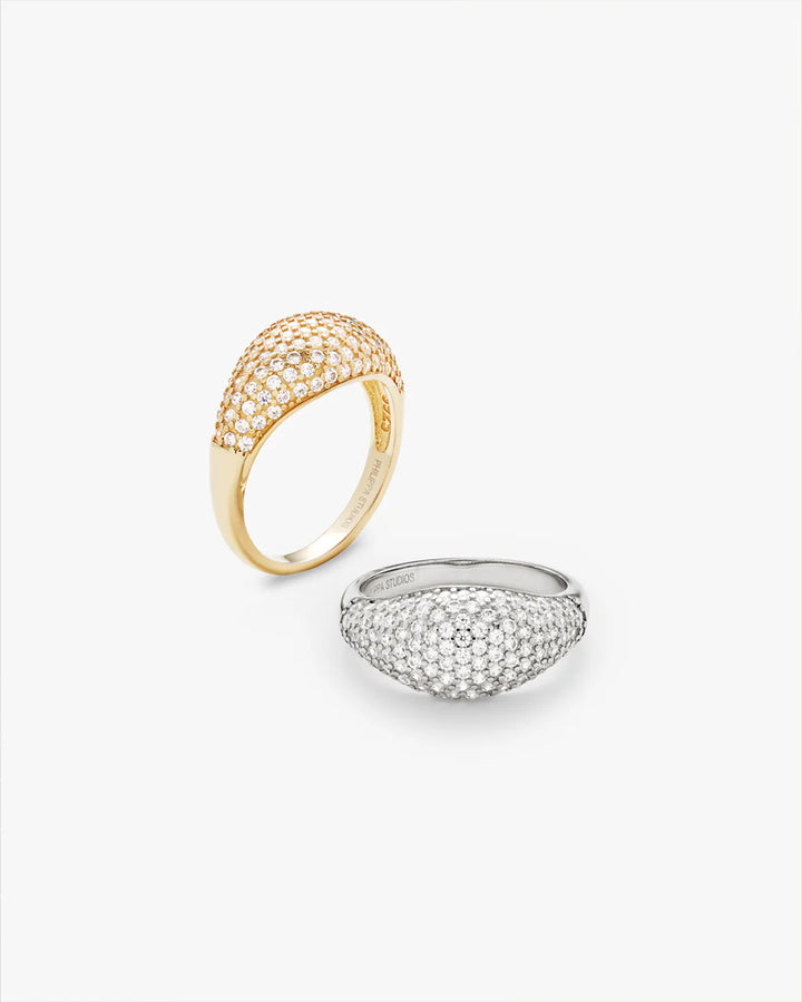 Dome Pave Ring