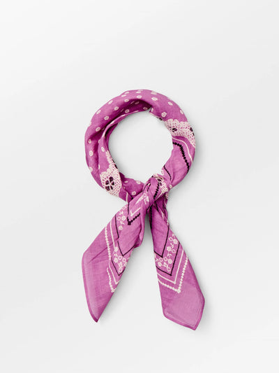 Lacia Cotta Scarf - Meadow Mauve Pink