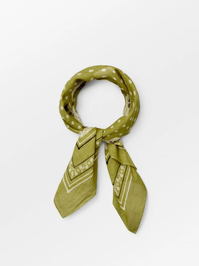 Lacia Cotta Scarf - Golden Cypress Green
