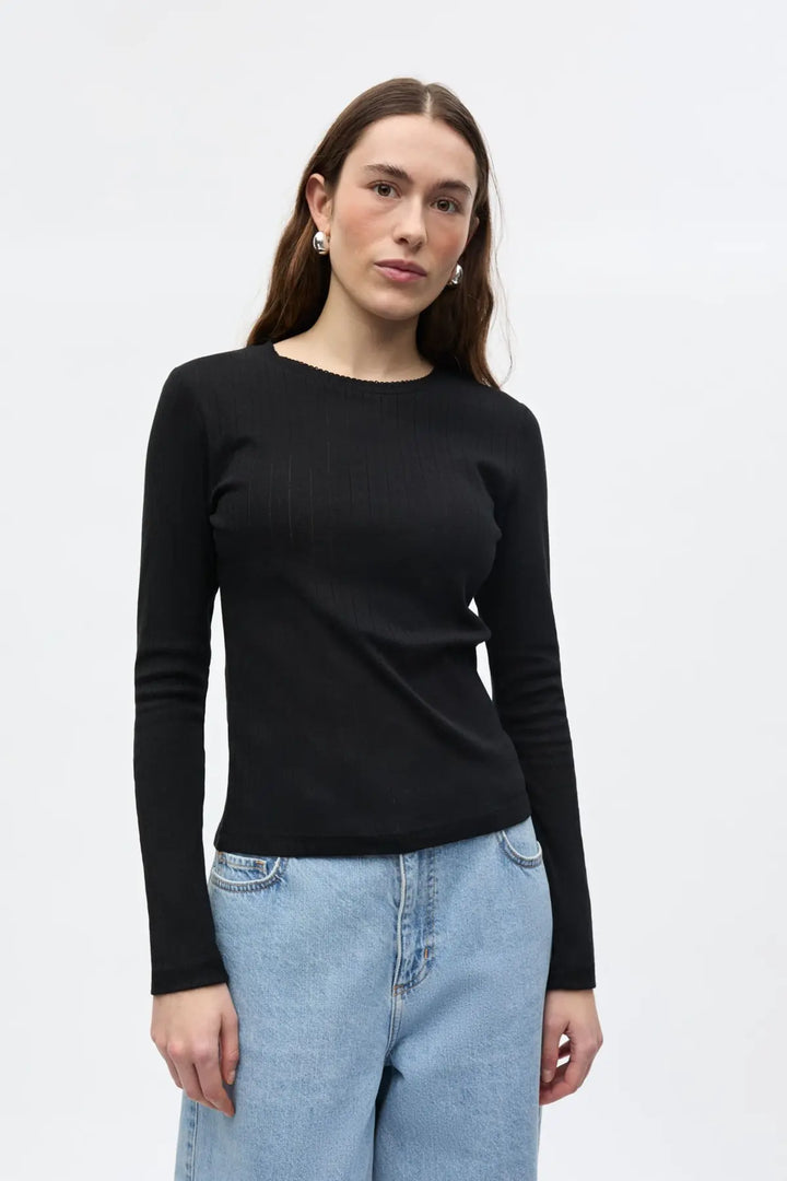 Envolvi Ls Tee 7090 - Black