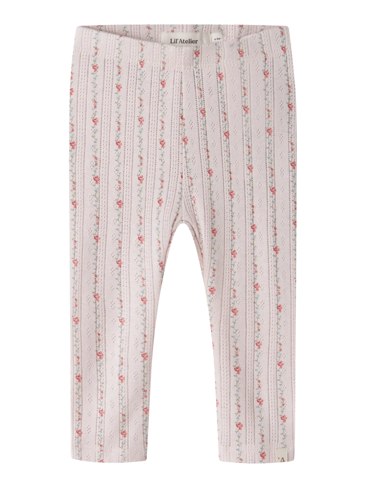 Nbfrachello Ria Slim Leggings Lil - Morganite Flower