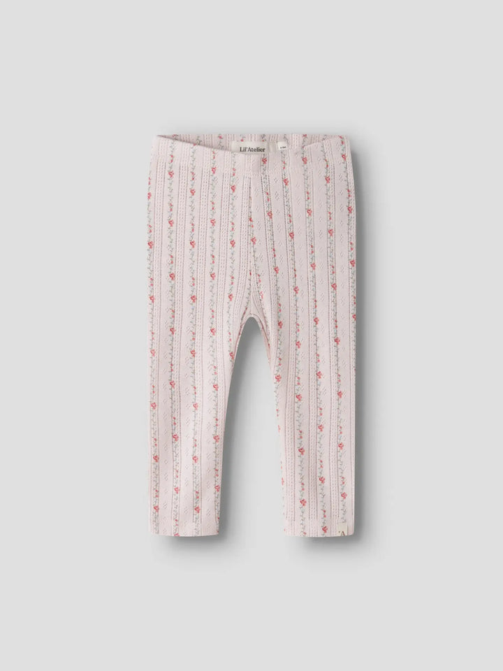 Nbfrachello Ria Slim Leggings Lil - Morganite Flower