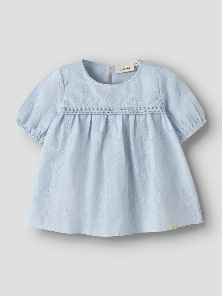Nmfjiva Ss Loose Shirt Lil - Plein Air