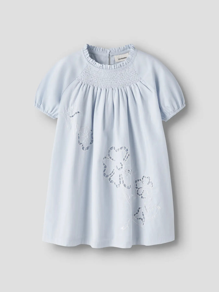 Nmffaustine Ss Loose Dress Lil - Gray Dawn