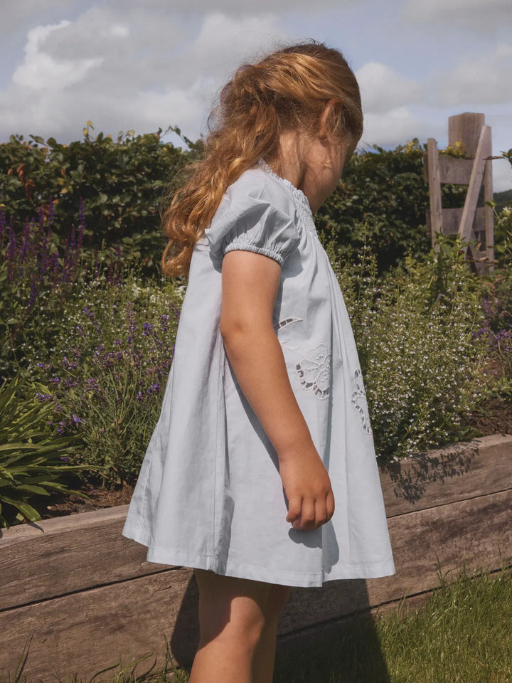 Nmffaustine Ss Loose Dress Lil - Gray Dawn