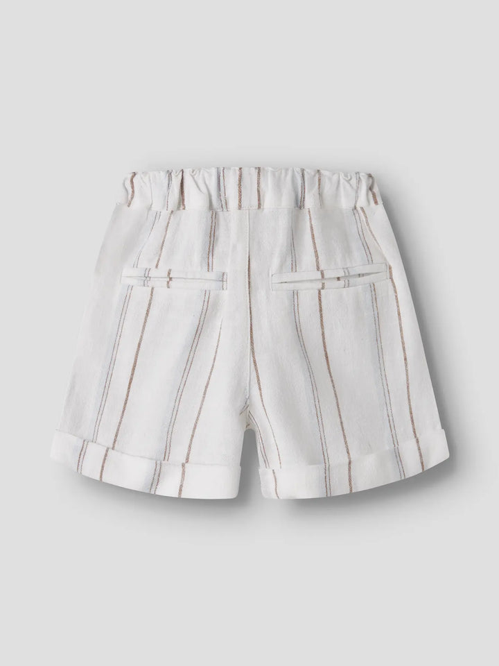 Nmmjeran Loose Shorts Lil - Coconut Milk