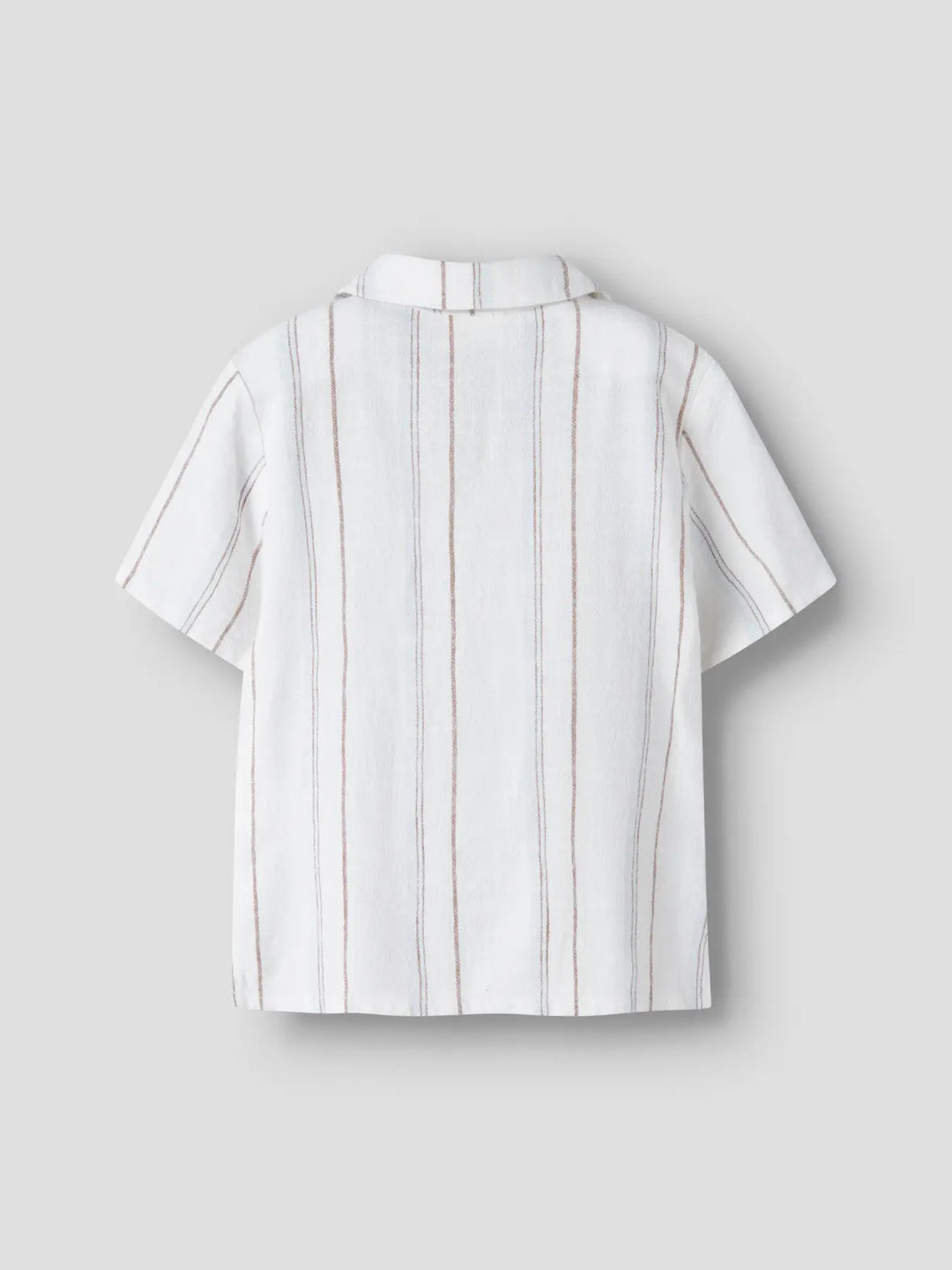 Nmmjeran Ss Loose Shirt Lil - Coconut Milk