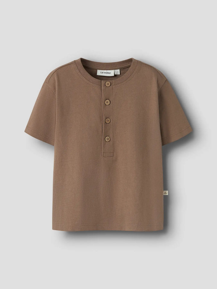 Nmmdolan Len Ss Loose Top Lil - Coca Mocha