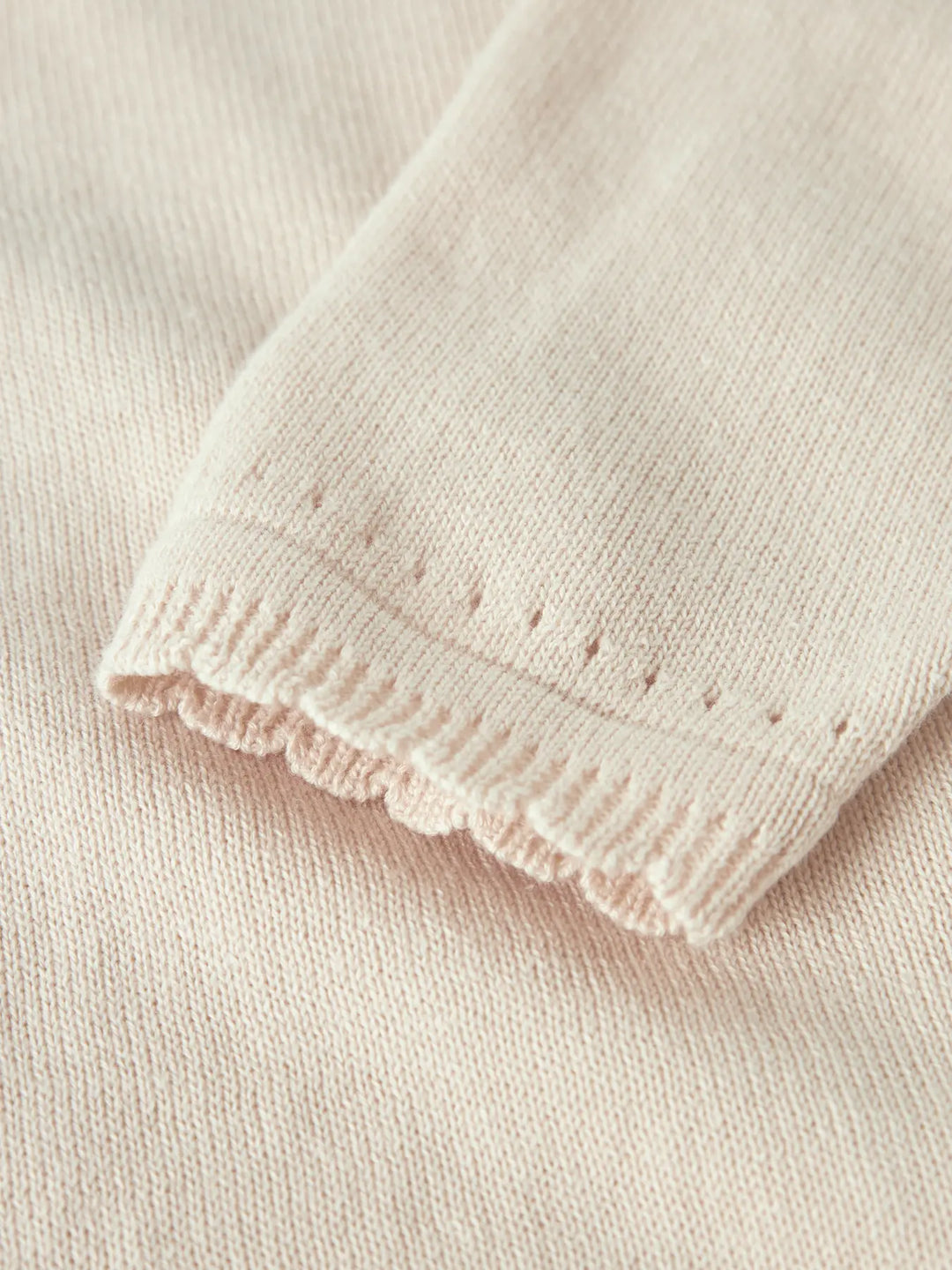 Nmfhao Ls Knit Card Lil - Coconut Milk