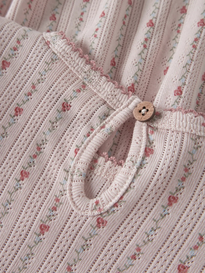 Nmfrachello Duna Ss Dress Lil - Morganite Flower