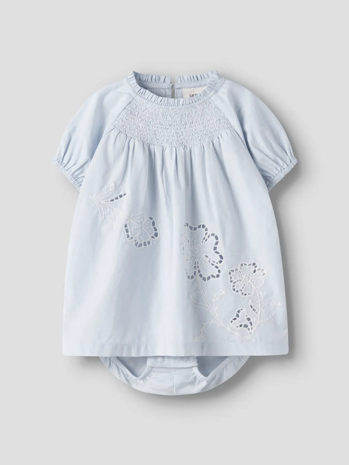 Nbffaustine Ss Loose Body Dress Lil - Gray Dawn