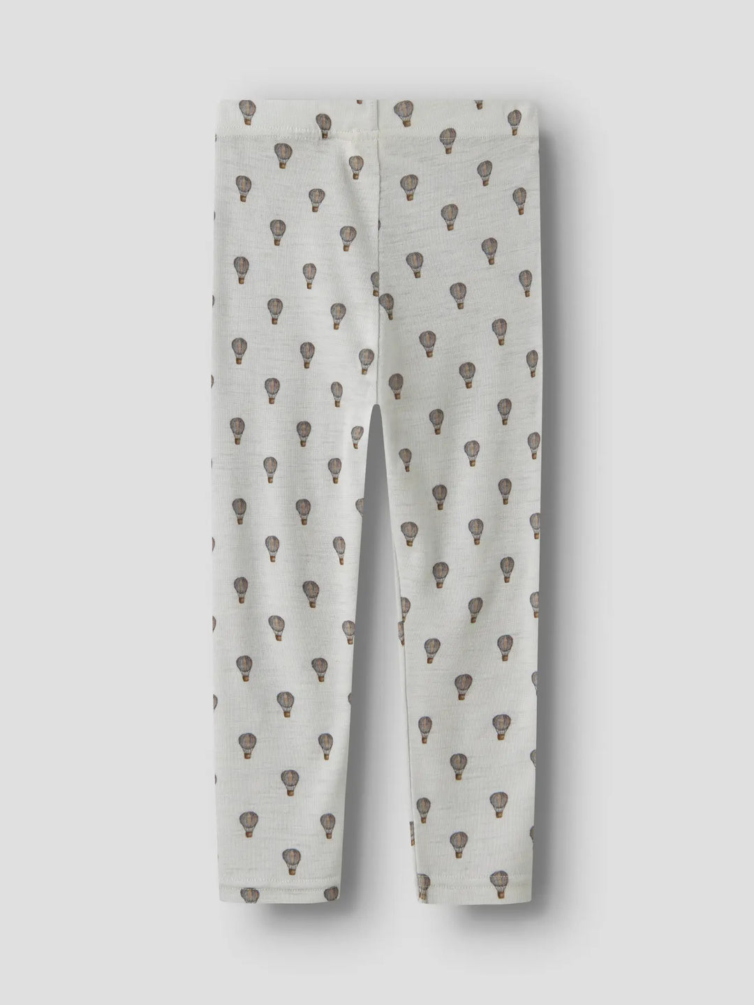 Nmmnoel Nor Wool Slim Legging Lil - Oyster Mushroom Air Balloon