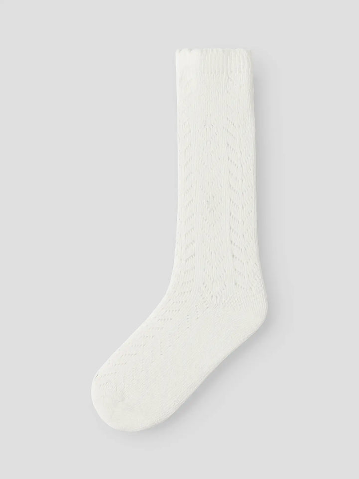 Nmfherda Knee Sock Lil - Coconut Milk