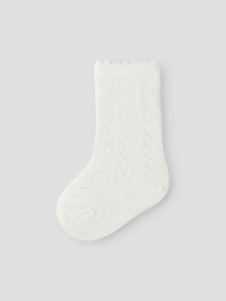 Nbfherda Knee Sock Lil - Coconut Milk