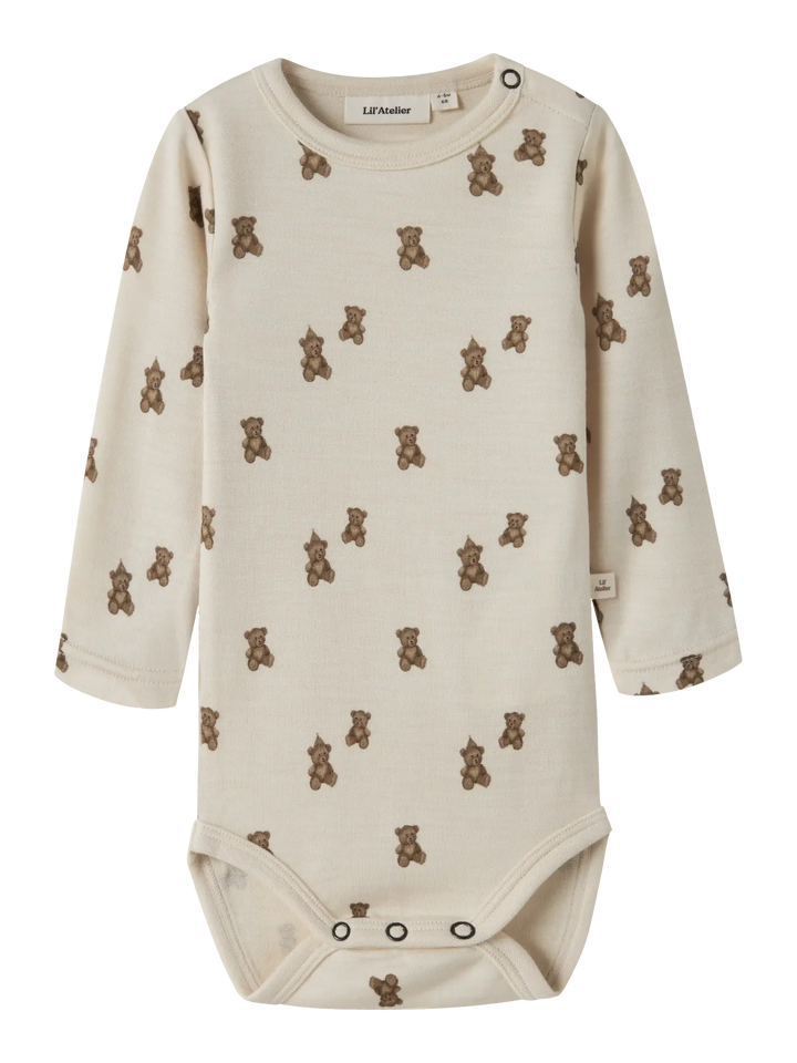 Nbnnilo Nun Wo/Mo Ls Slim Body Lil Noos - Turtledove Teddy Bear