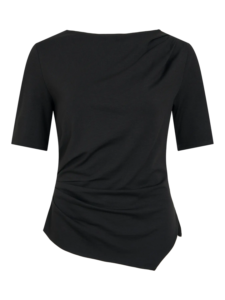 Roumelody S/S O-Neck Tee - Meteorite