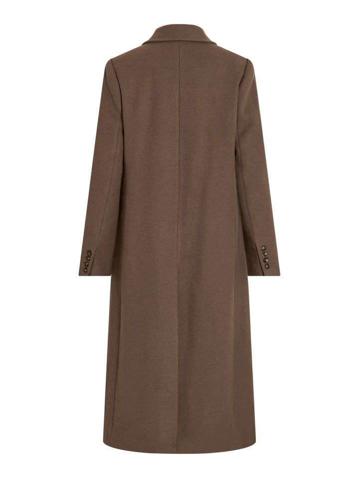 Rouriley L/S Coat/Pf - Canteen Mélange