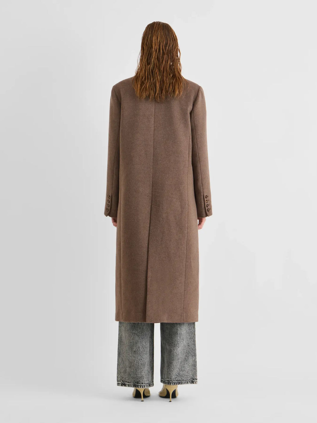 Rouriley L/S Coat/Pf - Canteen Mélange