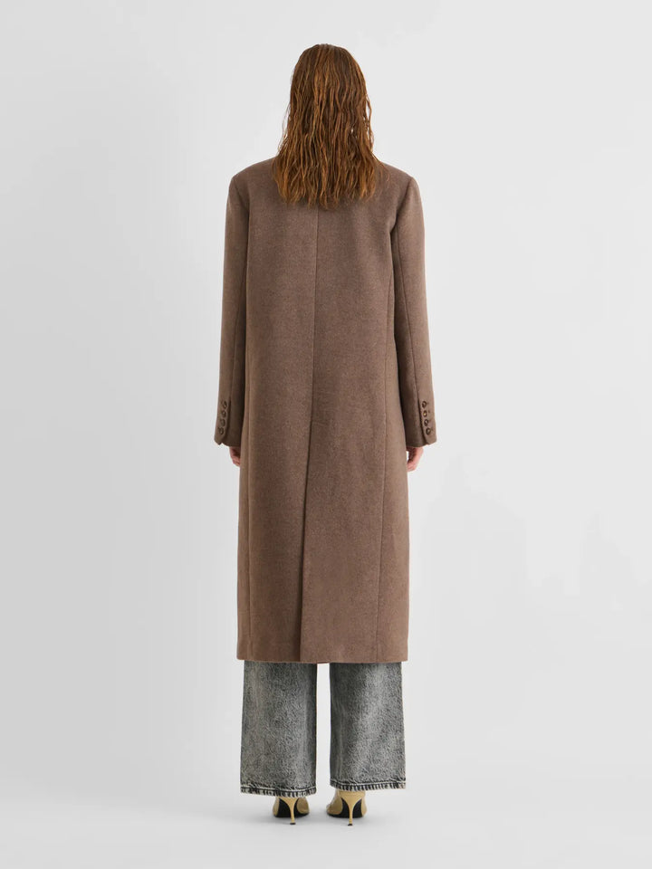 Rouriley L/S Coat/Pf - Canteen Mélange