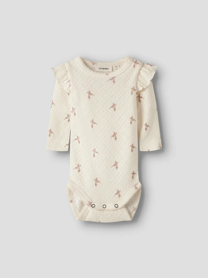 Nbfrachello Tyl Ls Slim Body Hea Lil - Turtledove Bird