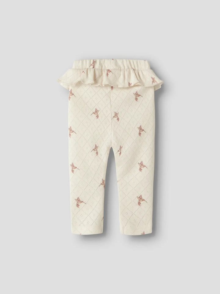 Nbfrachello Sig Slim Leggings Hea Lil - Turtledove Bird