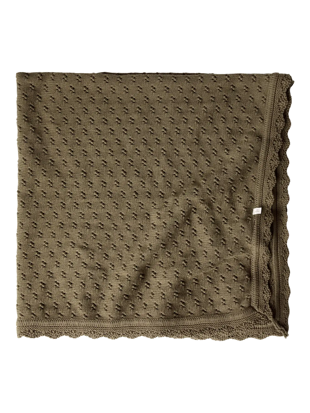 Nbnnilio Knit Blanket Lil - Teak