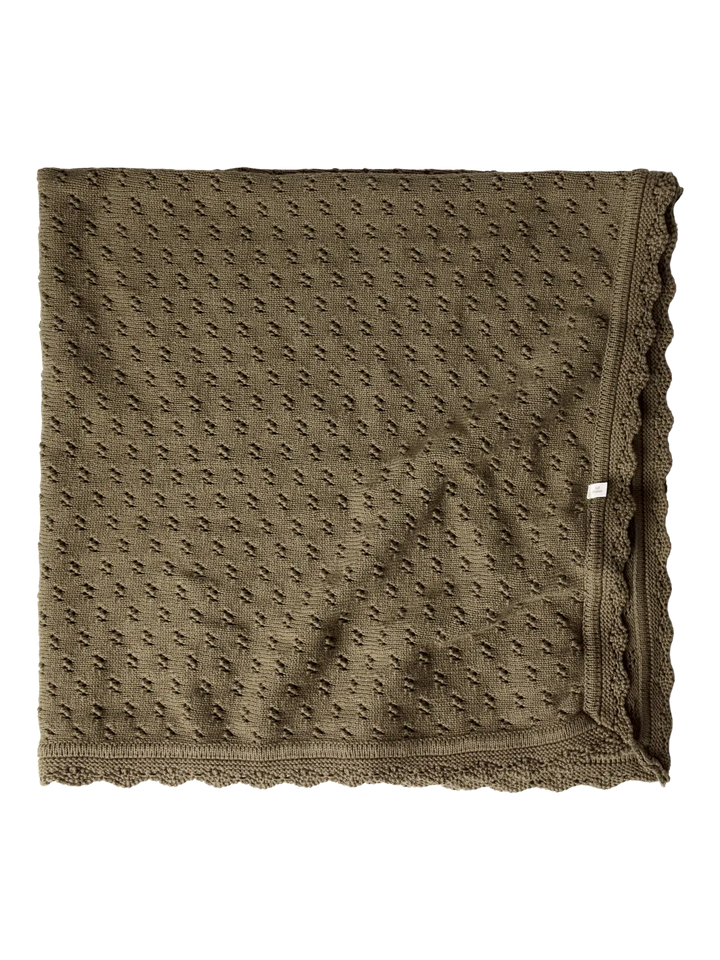 Nbnnilio Knit Blanket Lil - Teak