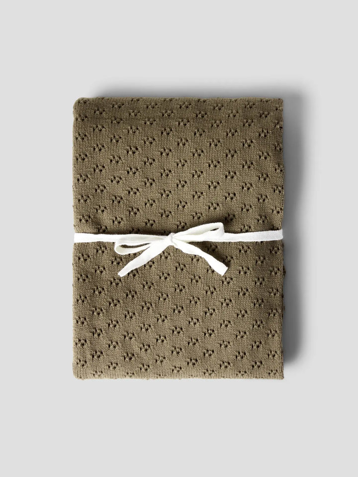 Nbnnilio Knit Blanket Lil - Teak