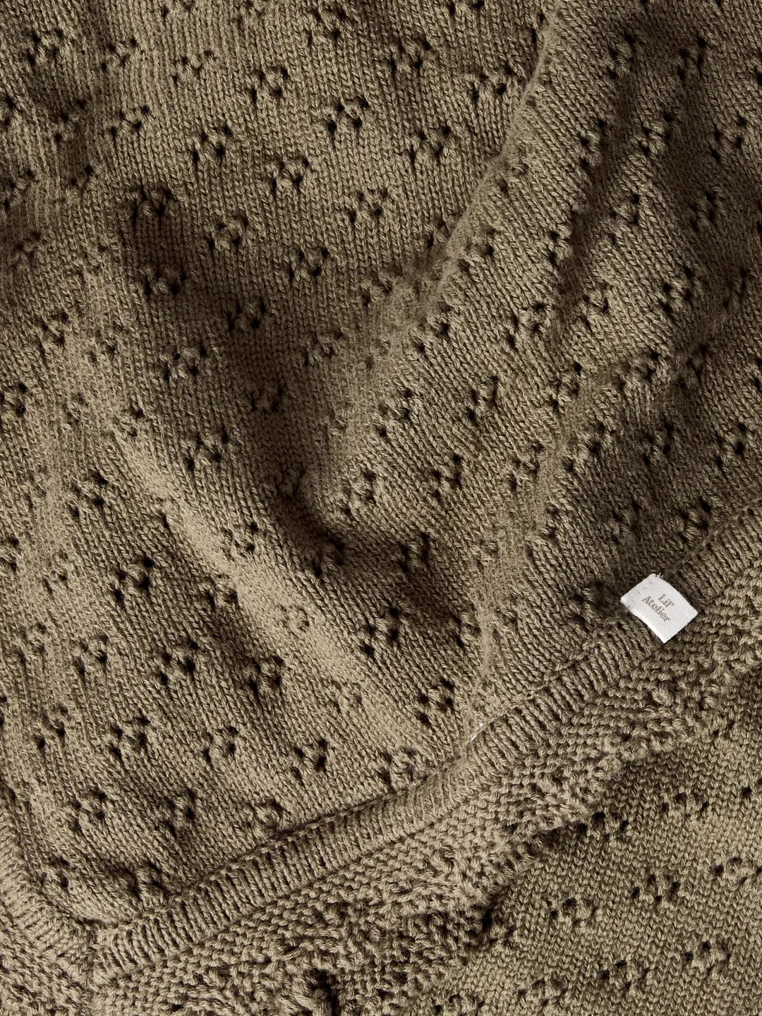 Nbnnilio Knit Blanket Lil - Teak